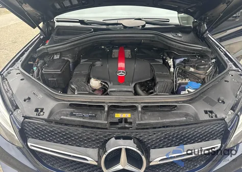 2017 Mercedes-Benz Gle Coupe 43 Amg из США, поврежденный, VIN 4JGED6EB7HA065047